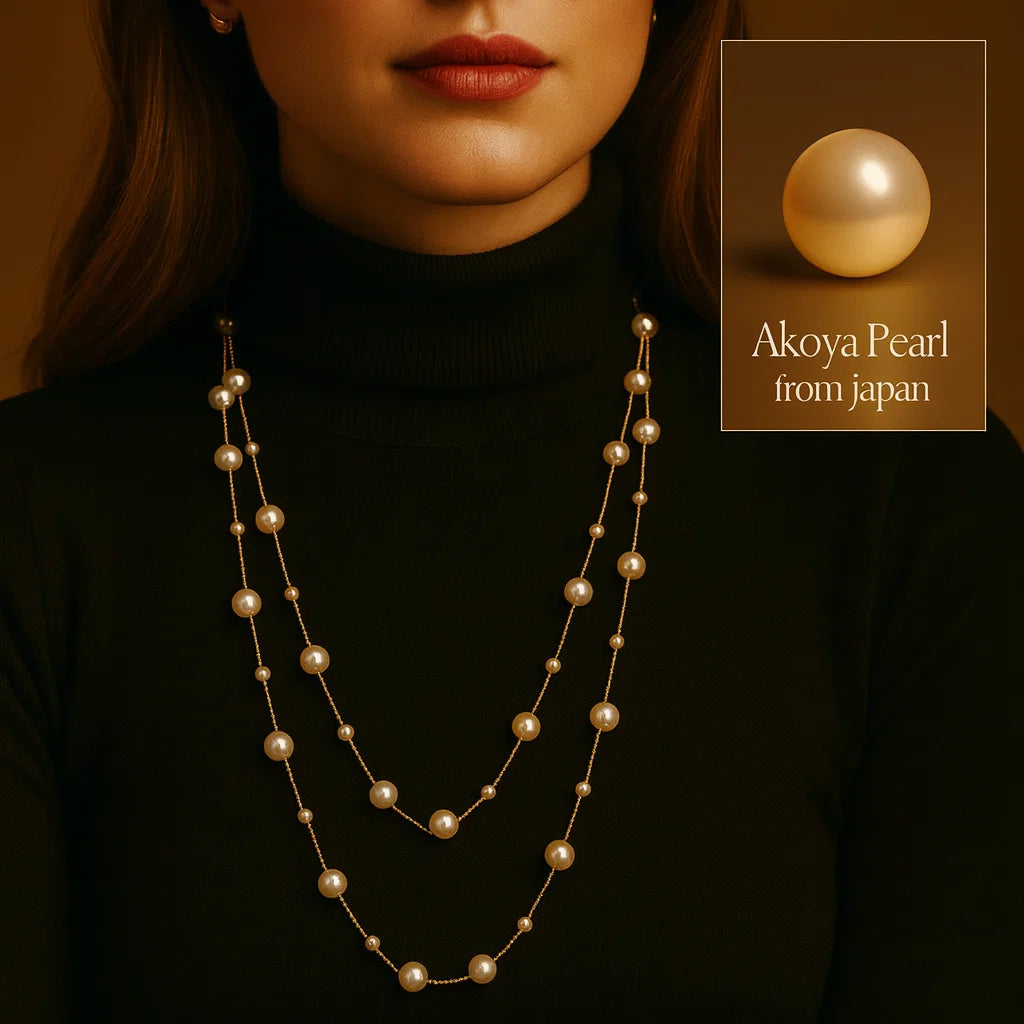 Maison Élise Pearl Necklace