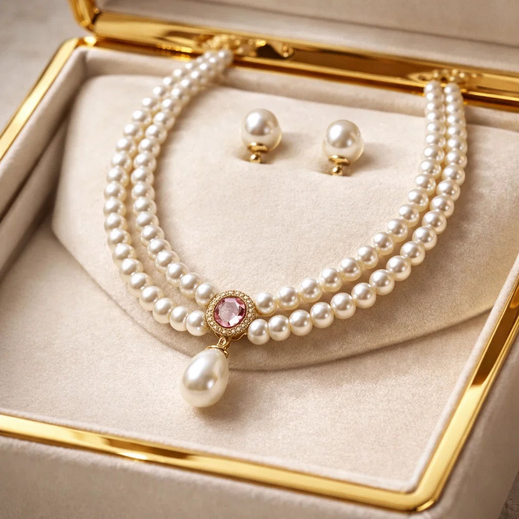 Rosalie Classic Pearl Set
