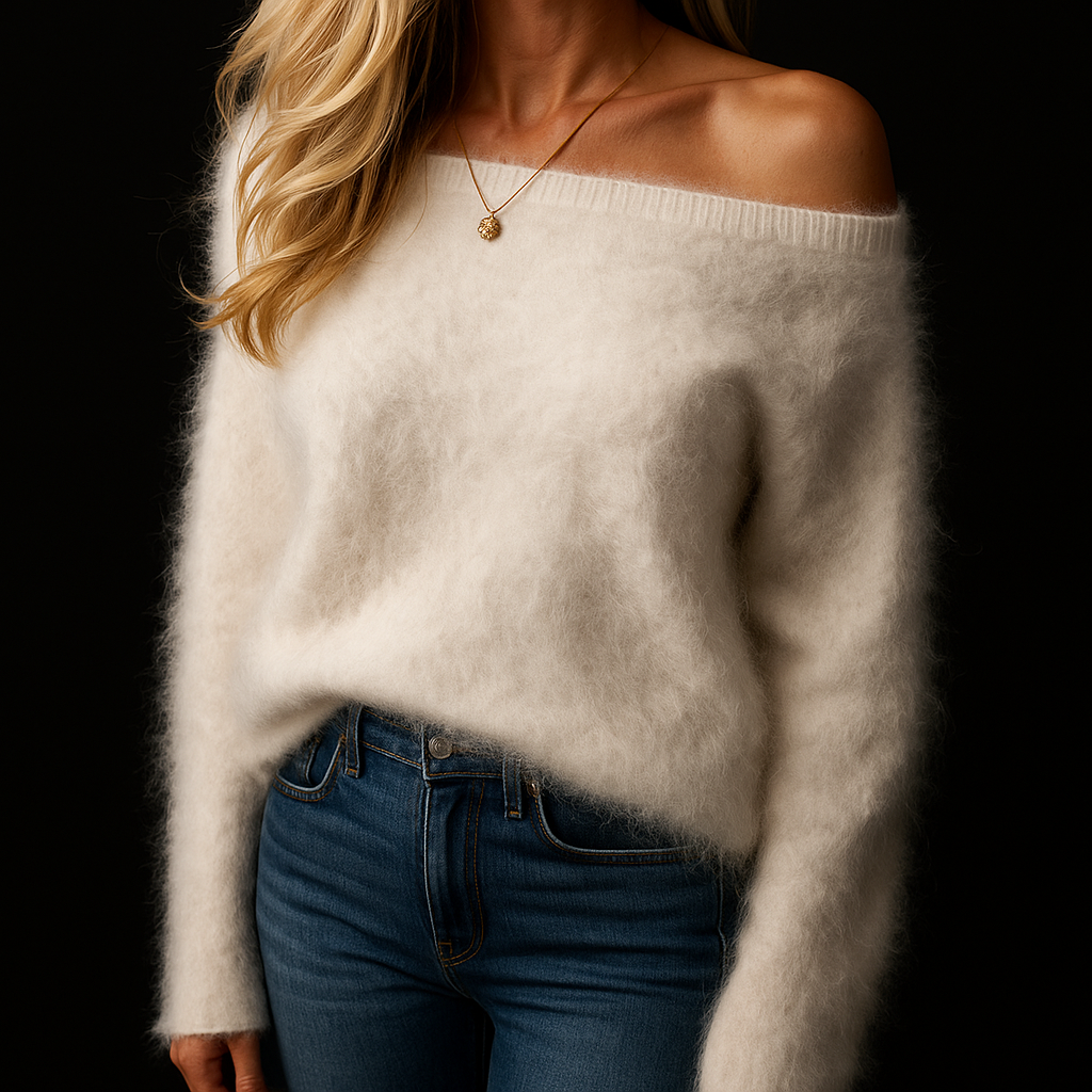 Angelique Off-Shoulder Sweater
