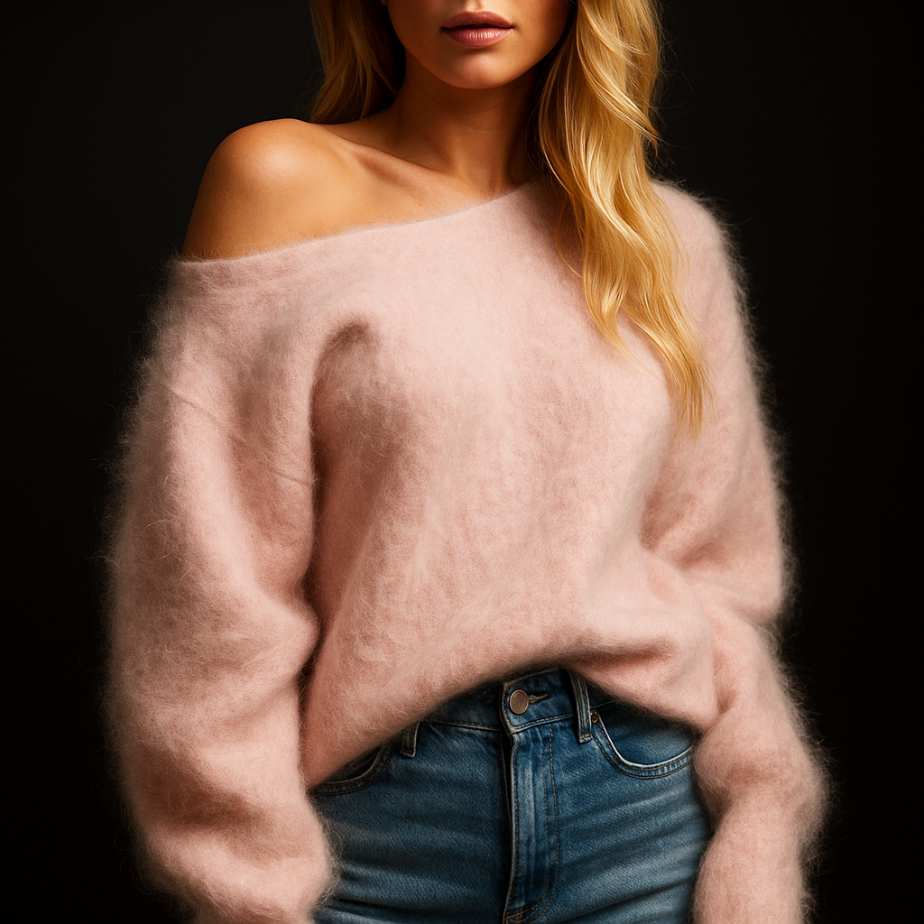 Angelique Off-Shoulder Sweater