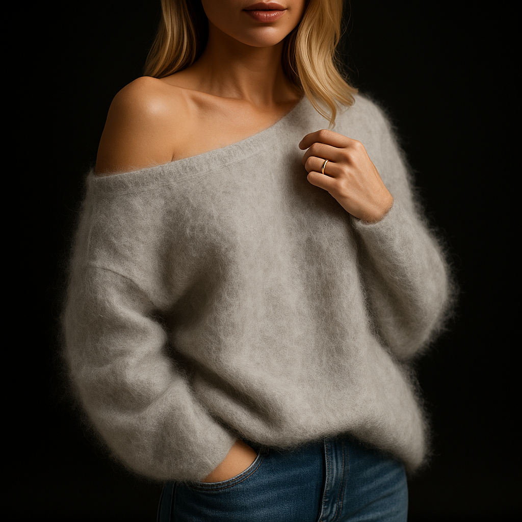 Angelique Off-Shoulder Sweater