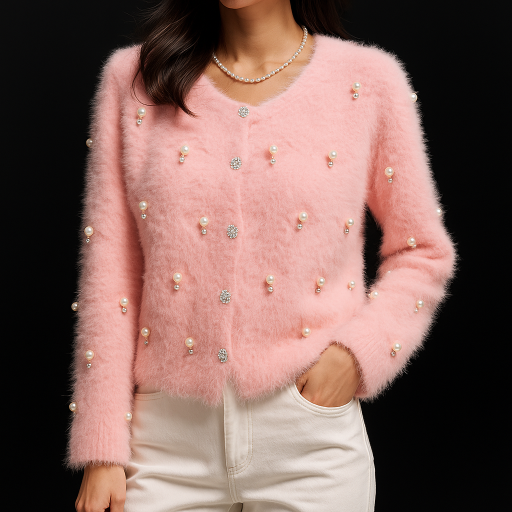 Atelier Perlé Cashmere Cardigan
