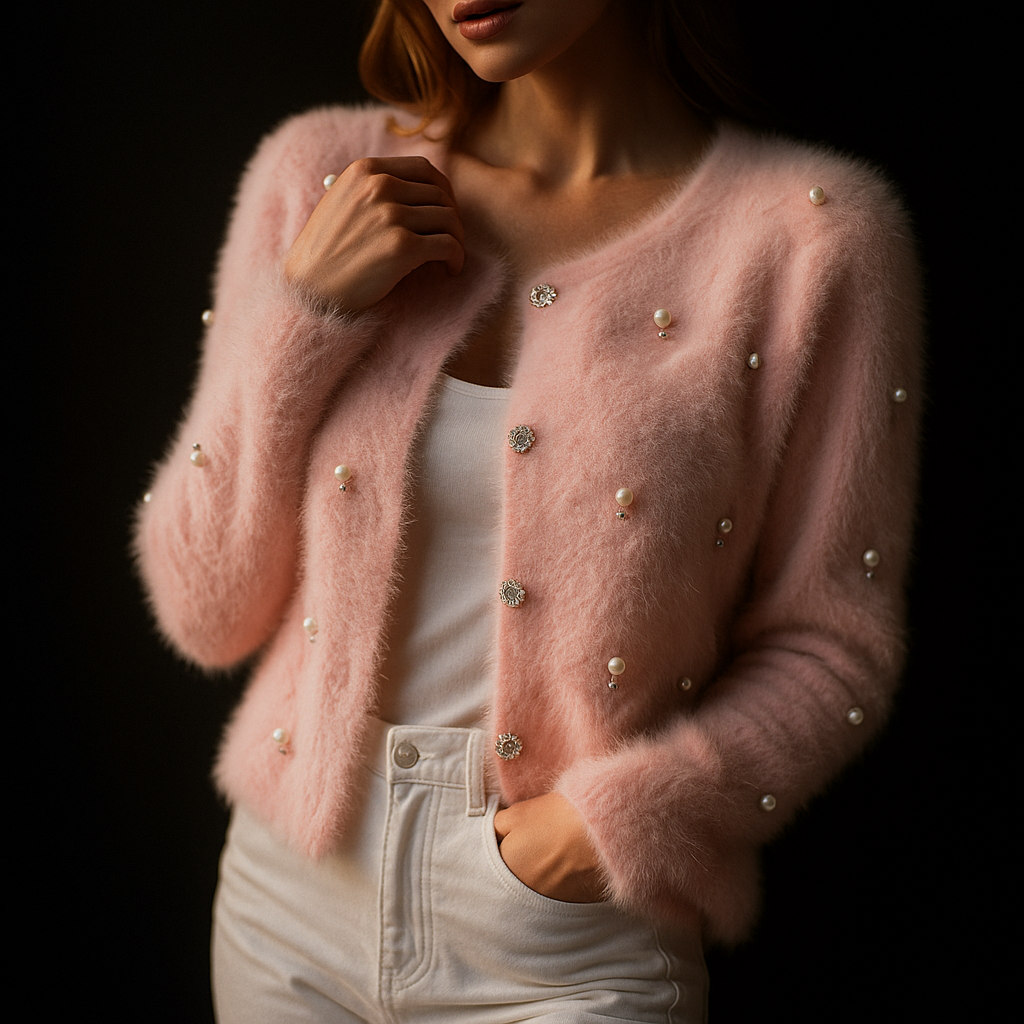 Atelier Perlé Cashmere Cardigan