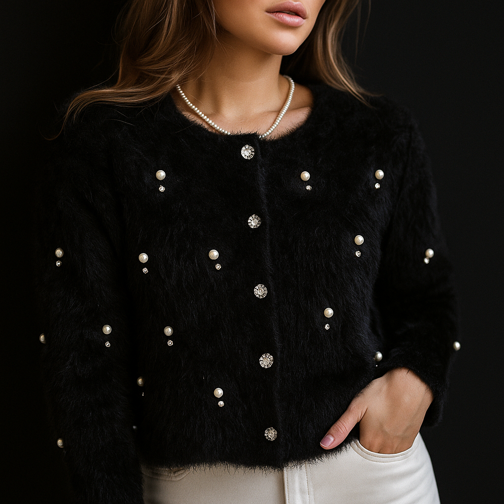 Atelier Perlé Cashmere Cardigan