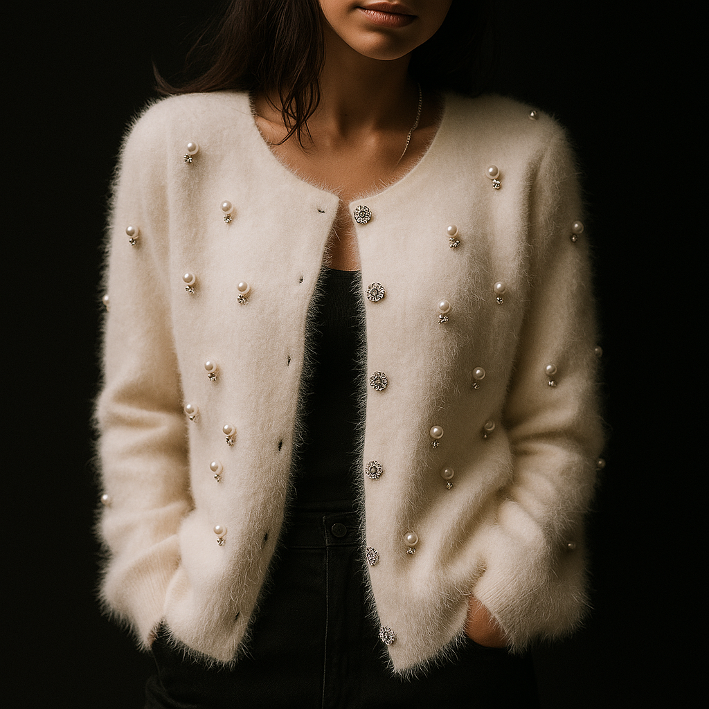 Atelier Perlé Cashmere Cardigan