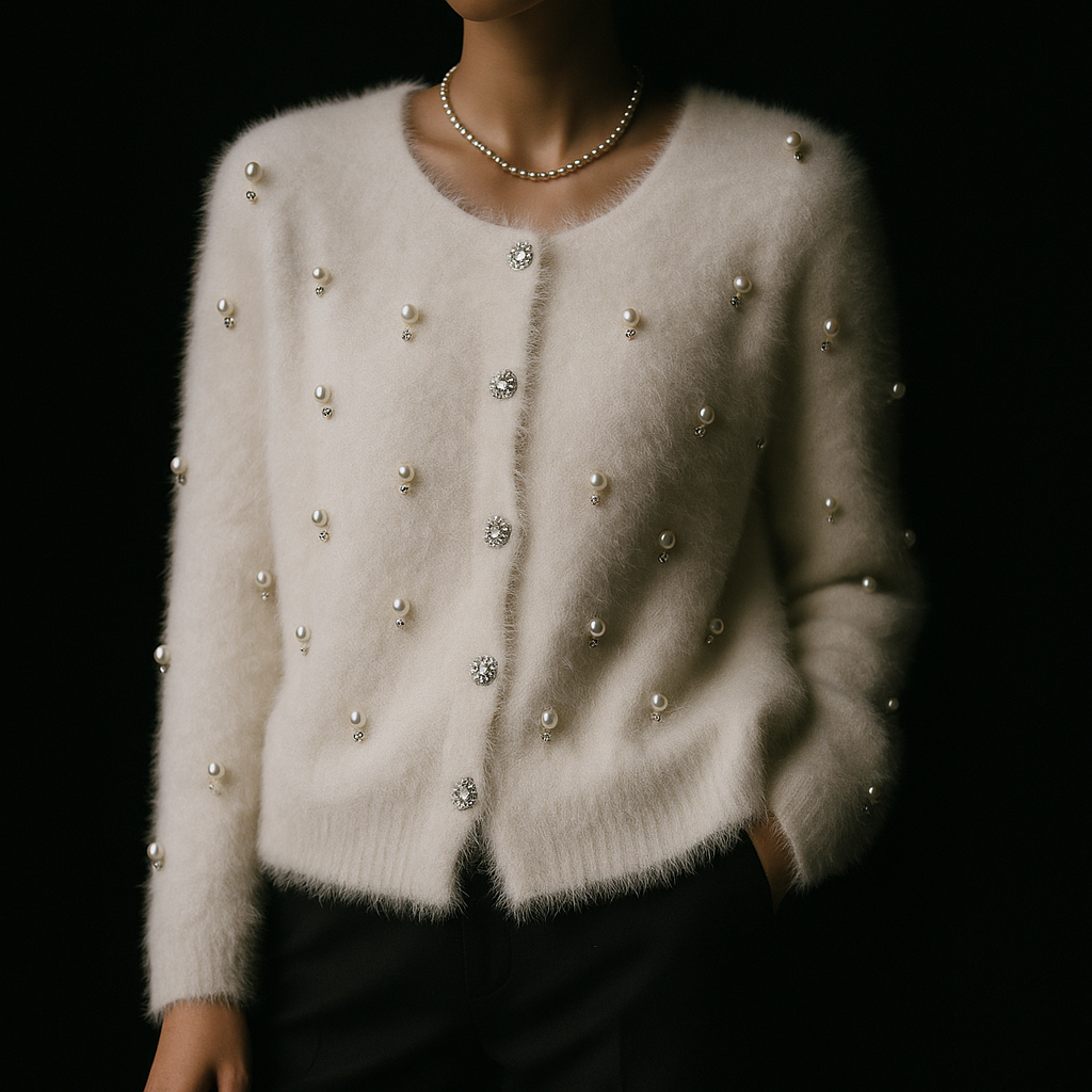 Atelier Perlé Cashmere Cardigan
