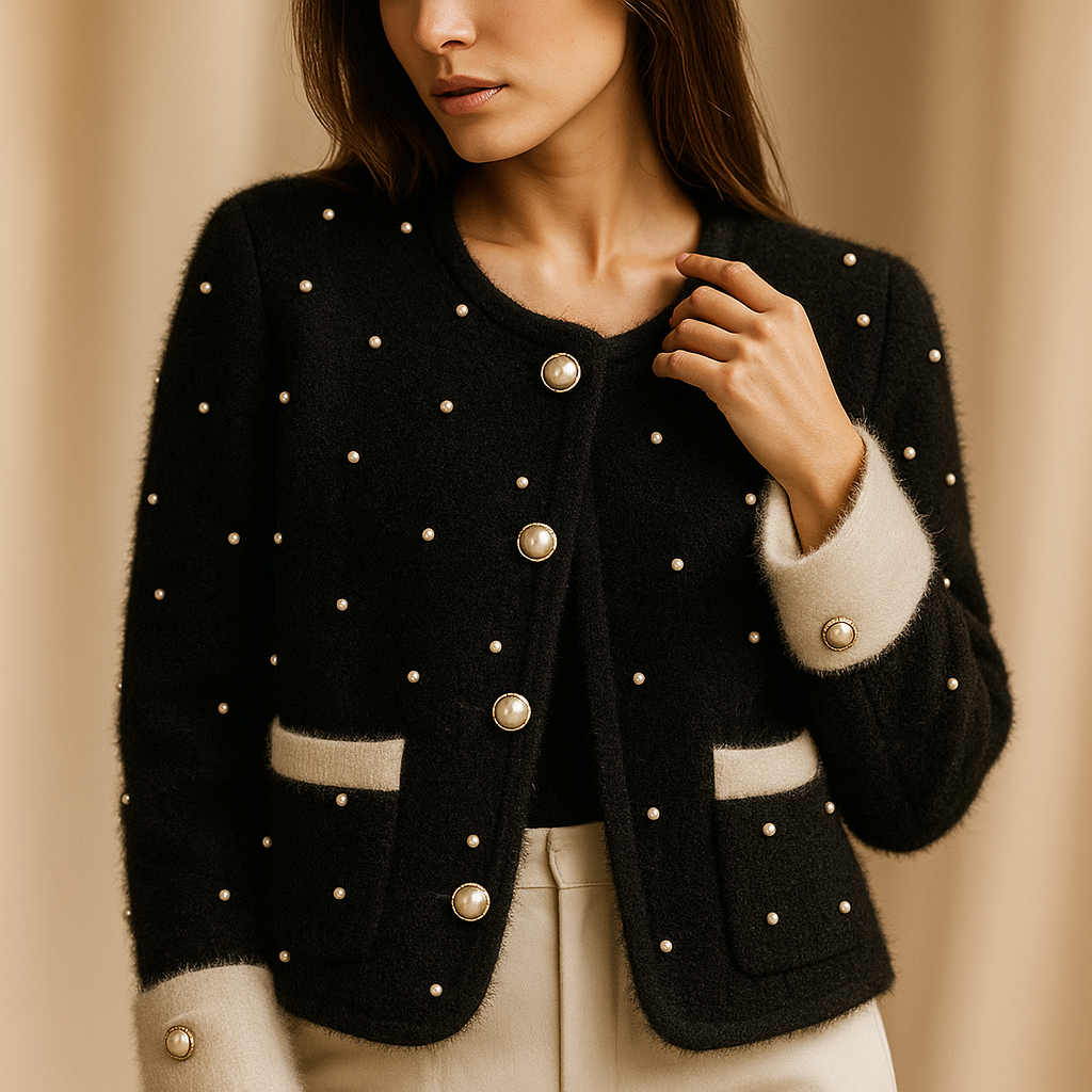 Pearl Haven Cashmere Cardigan