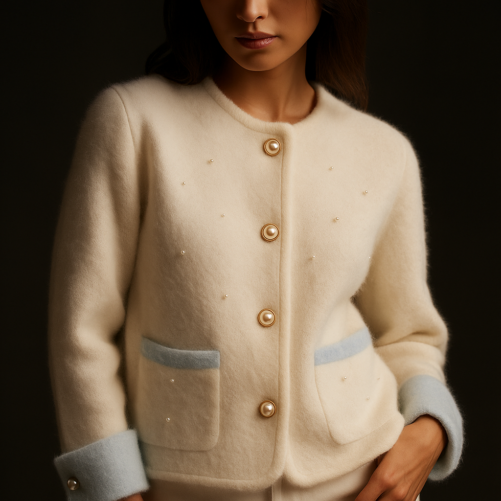 Pearl Haven Cashmere Cardigan