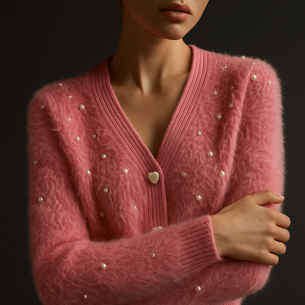 Amouré Pearl Cashmere Cardigan