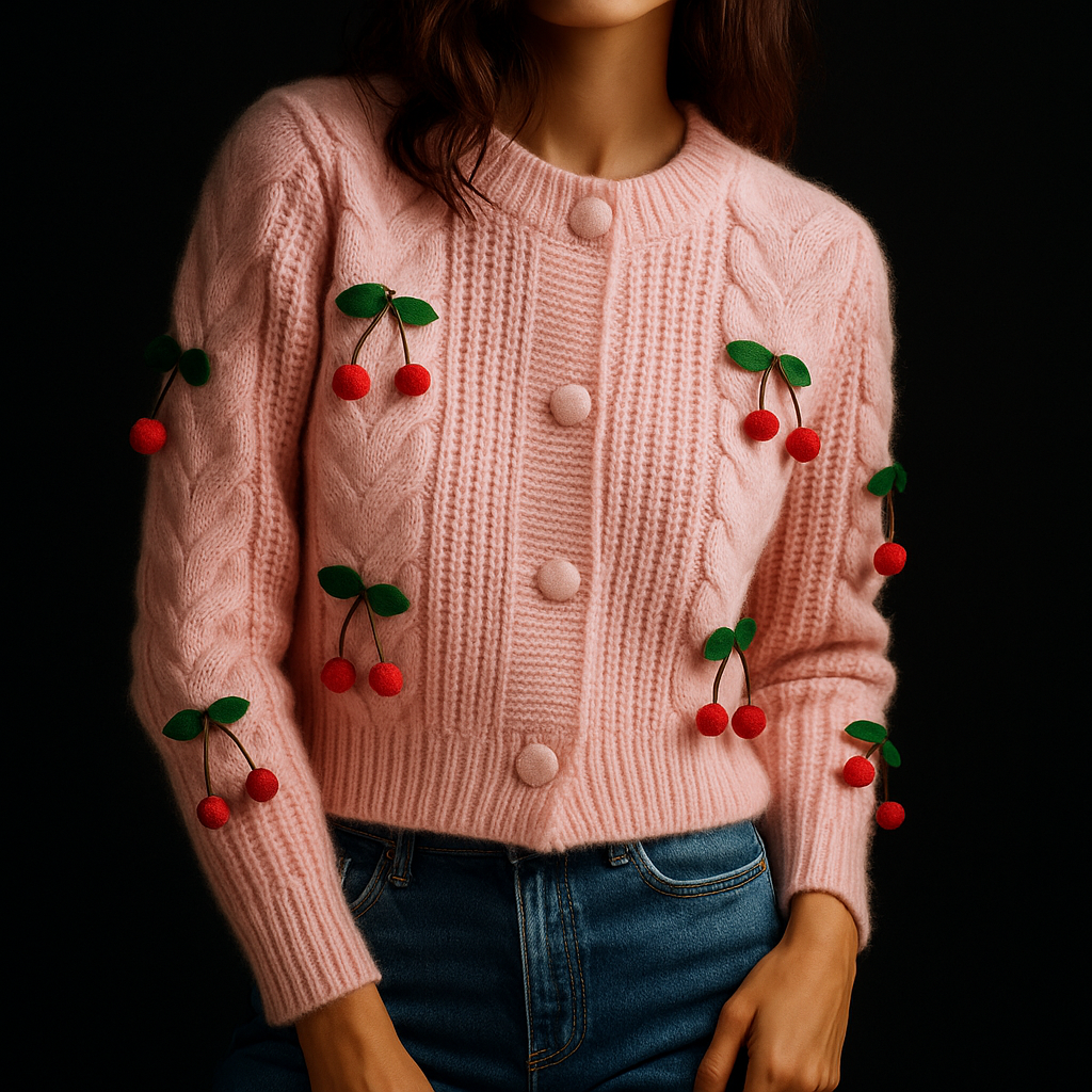 Cherry Bloom Sweater