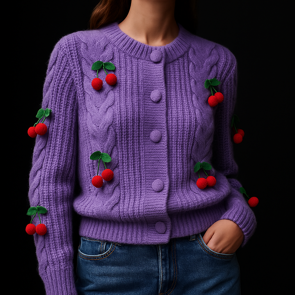 Cherry Bloom Sweater