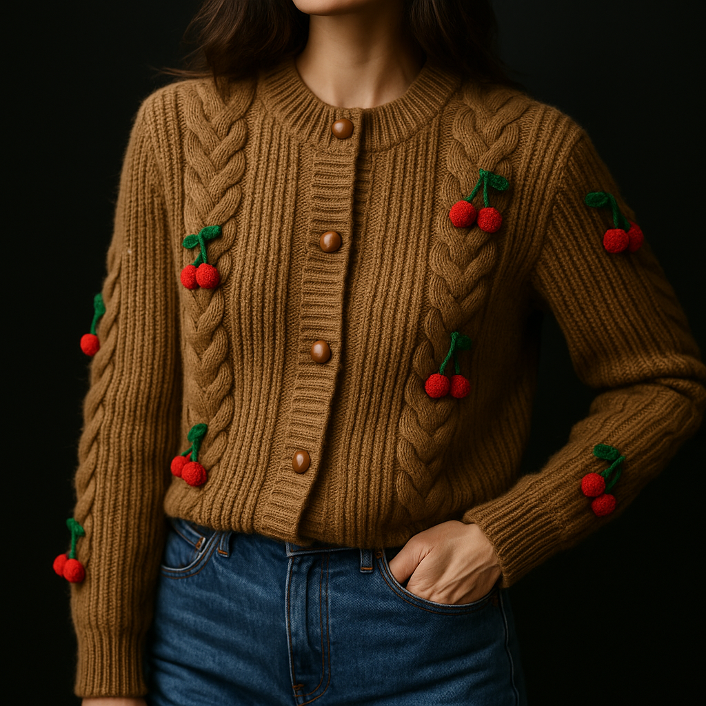 Cherry Bloom Sweater