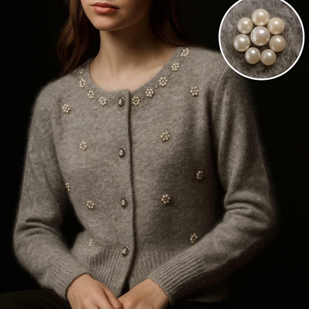 Fleur Pearl Cardigan