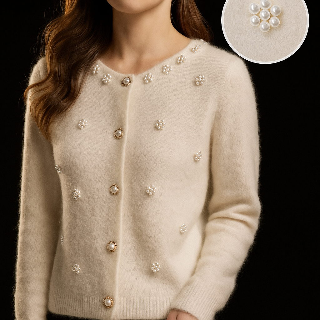 Fleur Pearl Cardigan
