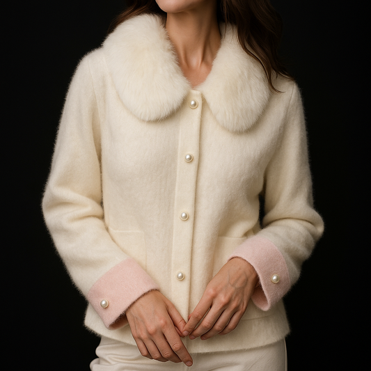 Celina Snow Collar Cardigan