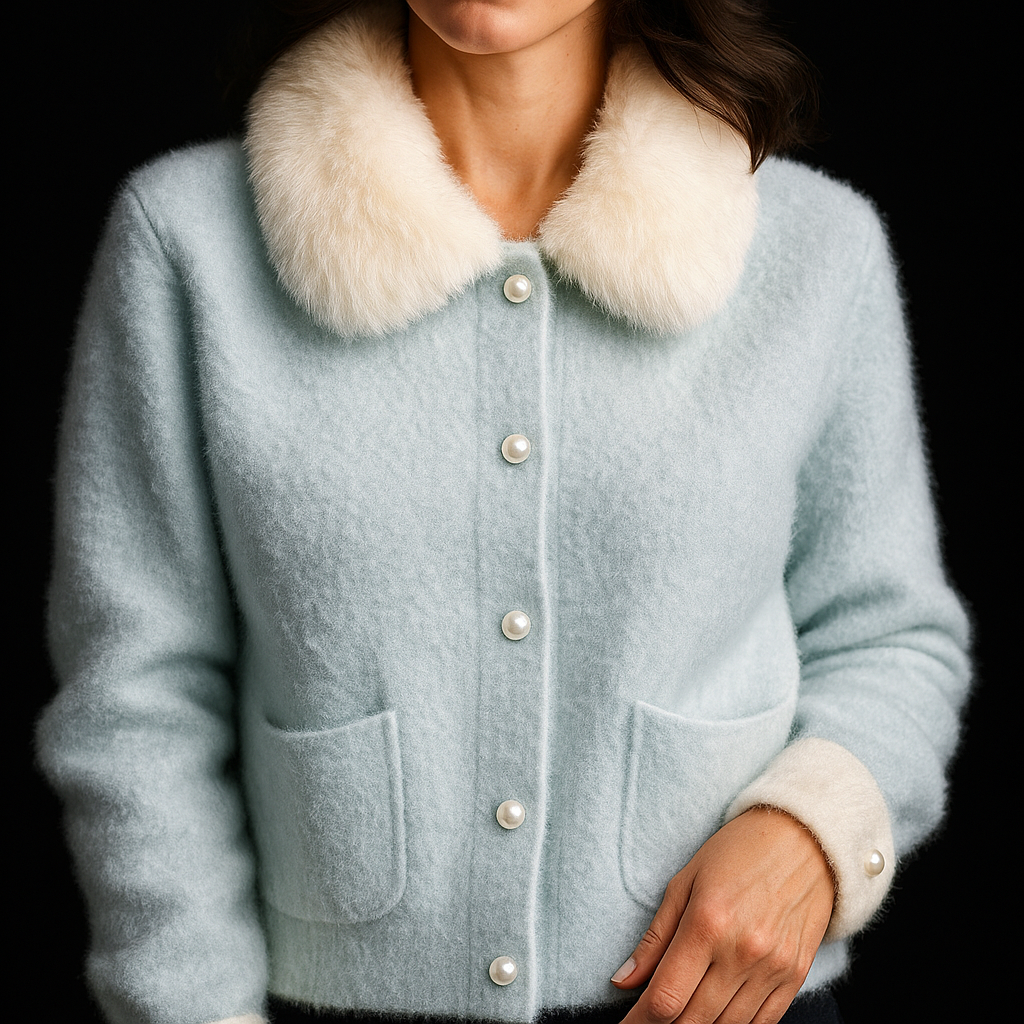Celina Snow Collar Cardigan
