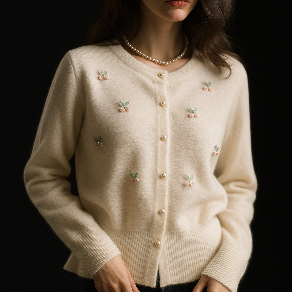 Maison Papillon Cashmere Cardigan