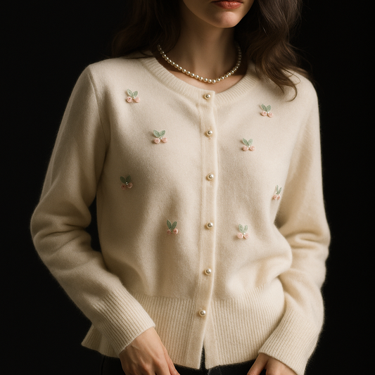 Maison Papillon Cashmere Cardigan