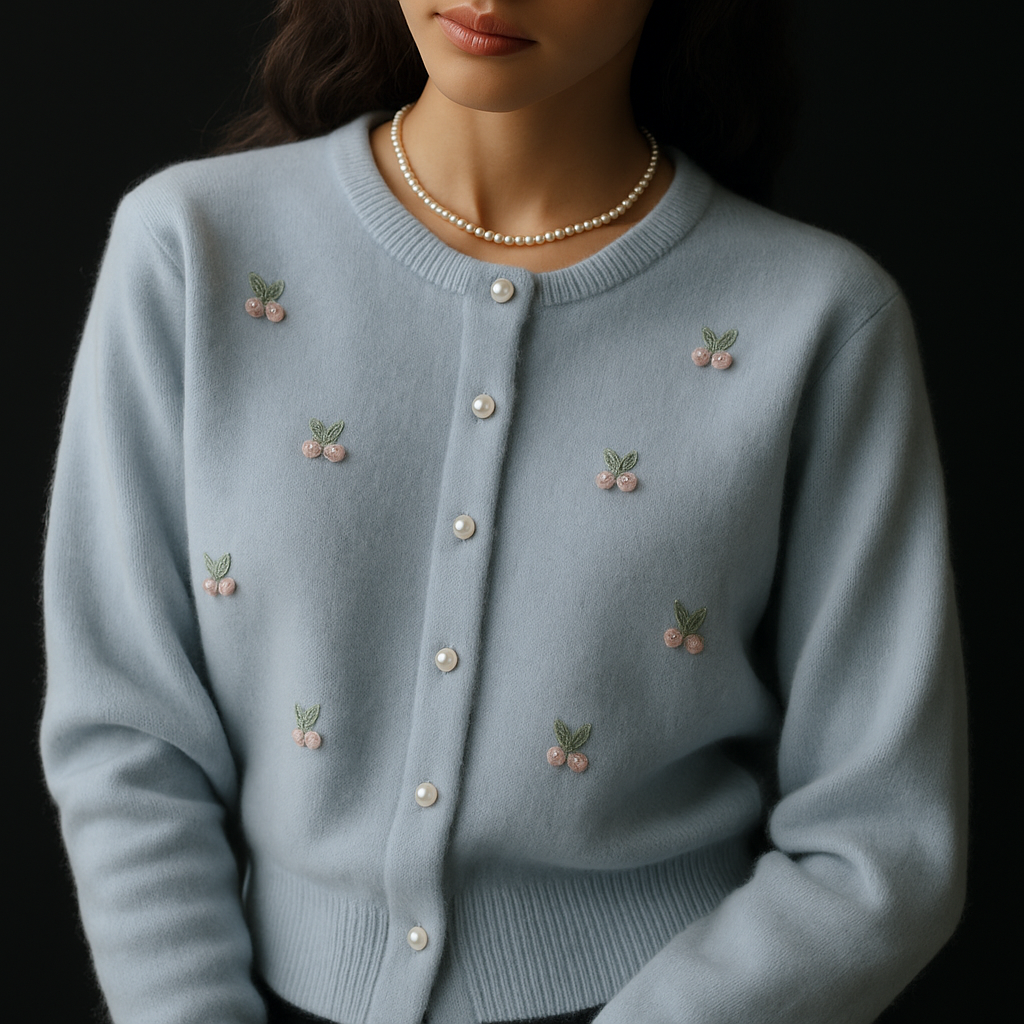 Maison Papillon Cashmere Cardigan