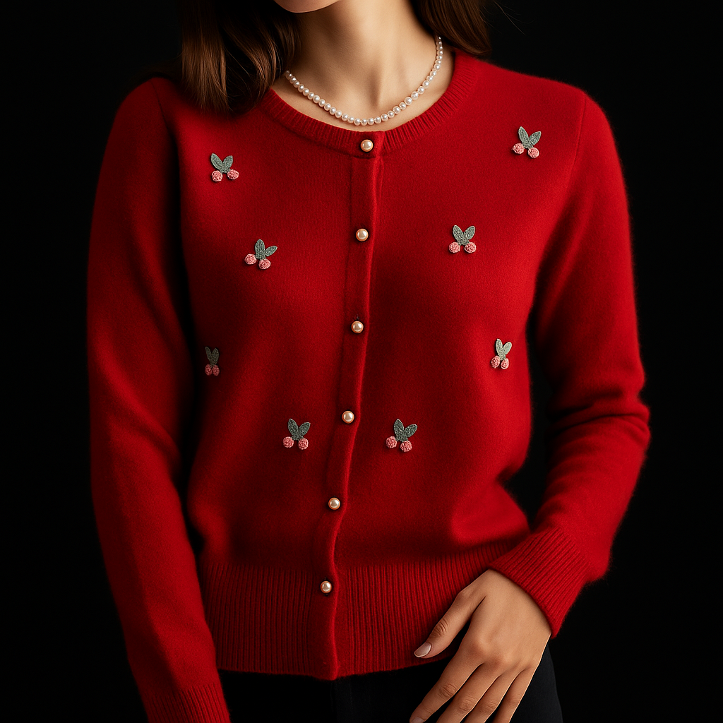 Maison Papillon Cashmere Cardigan