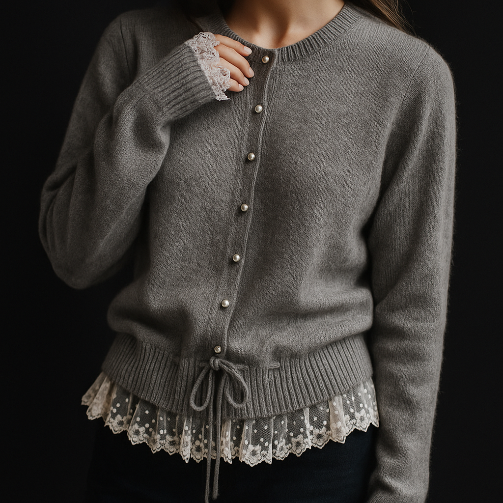 Pearl Lace Cardigan
