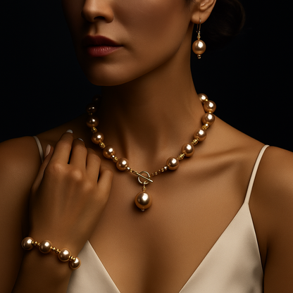 Emilia Classic Pearl Set