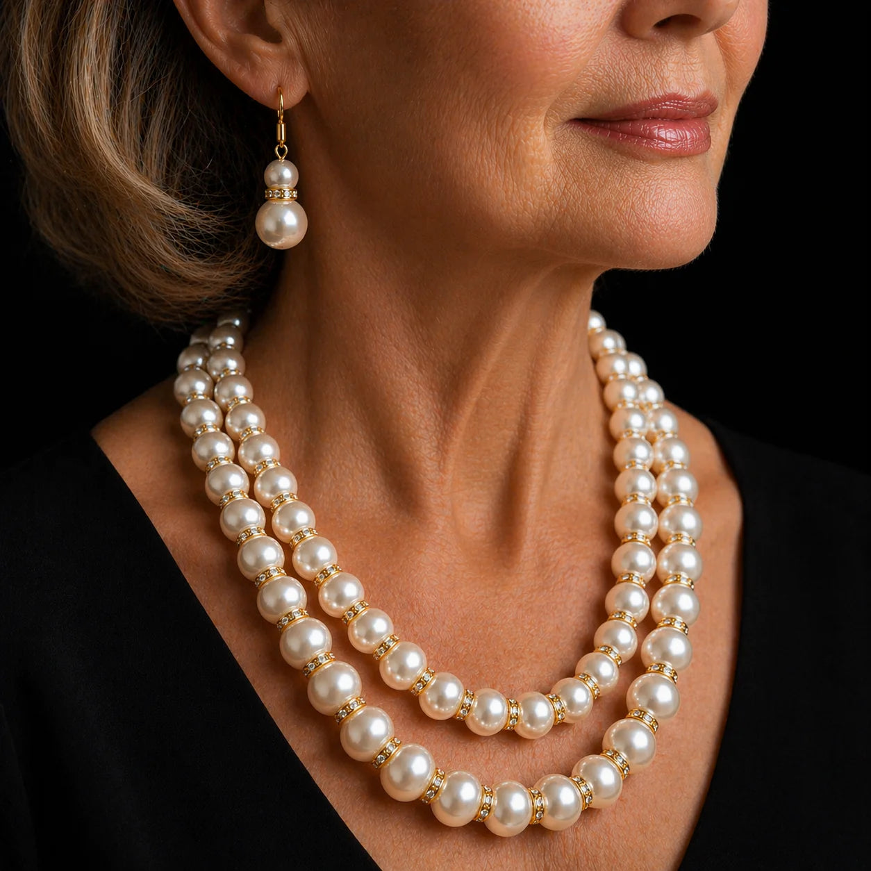 Ophelia Crown Pearl Necklace