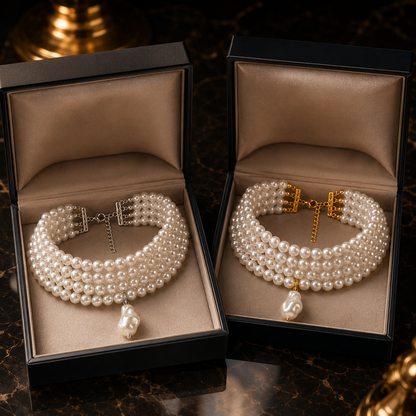 Opéra Baroque Pearl Collar