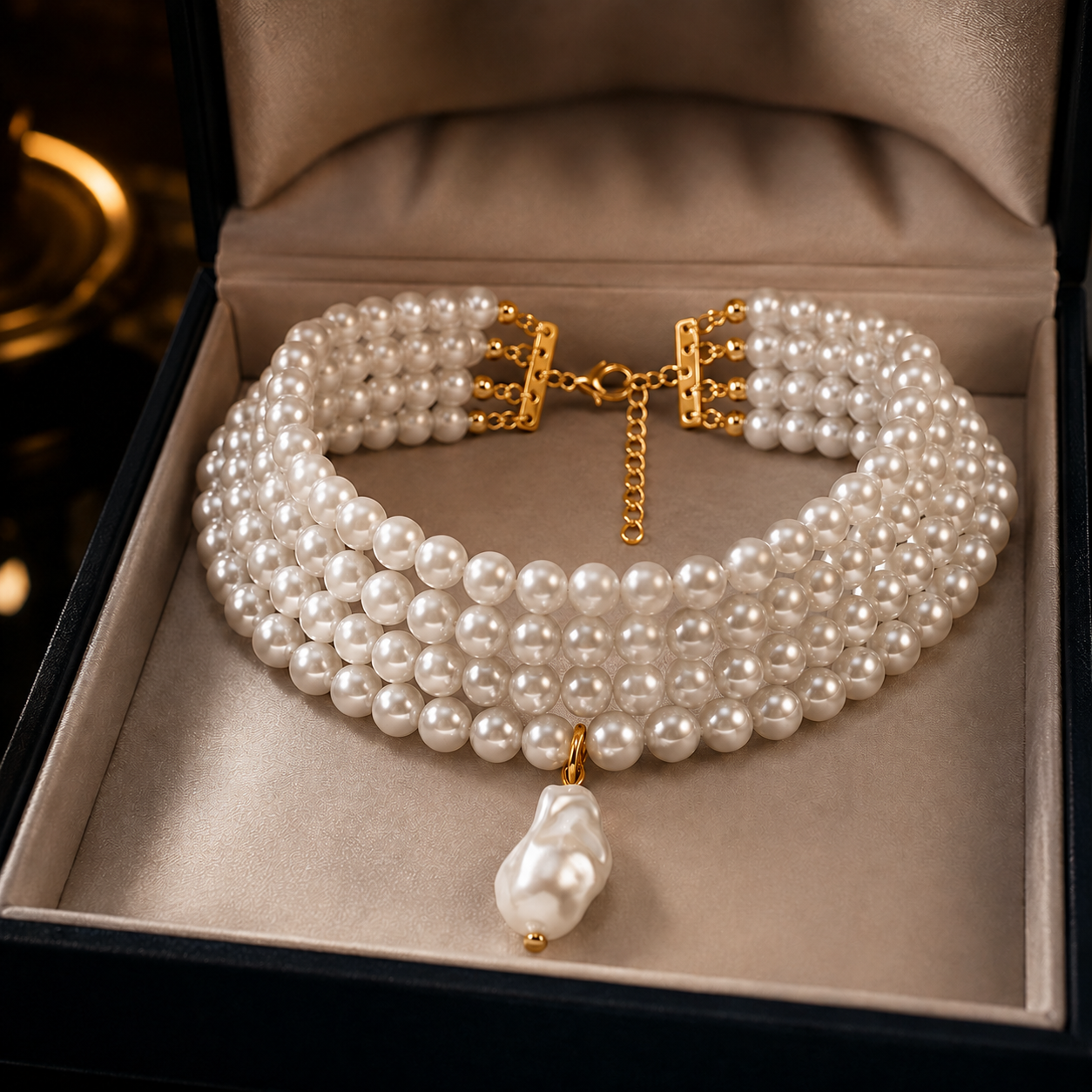 Opéra Baroque Pearl Collar
