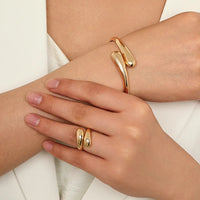 Gold 2pc (Ring + Bracelet)