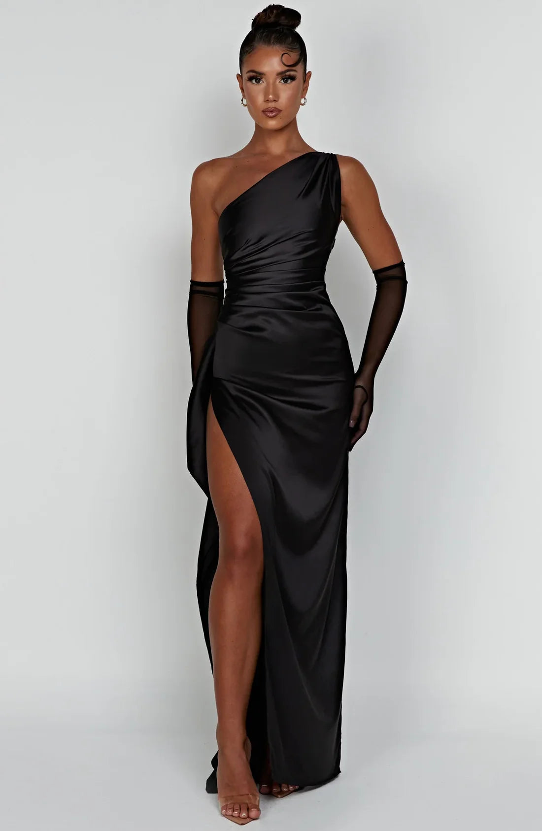 SERENNA SATIN DRESS