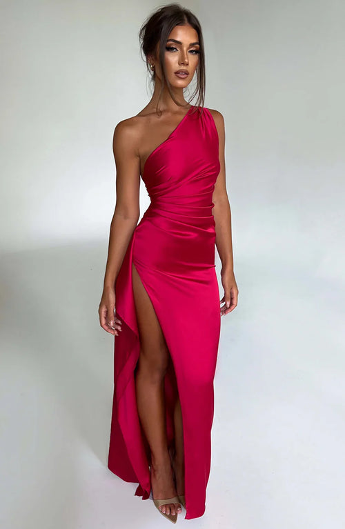 SERENNA SATIN DRESS