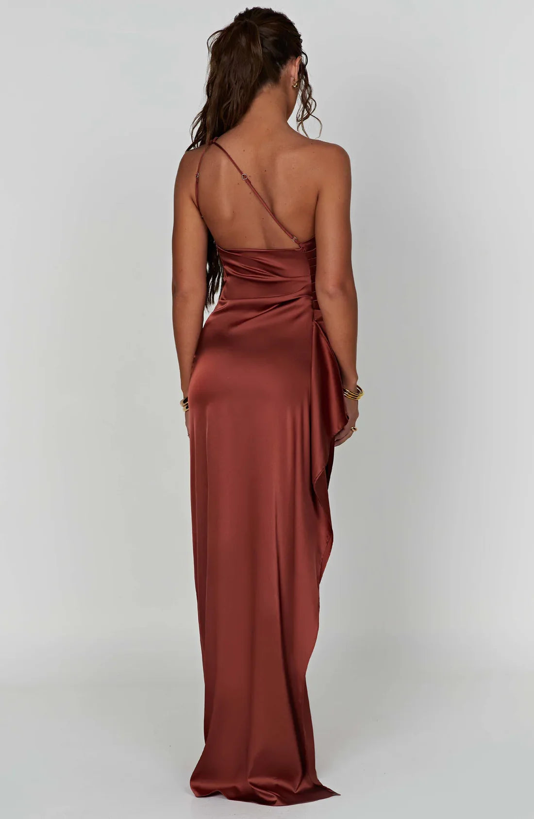 SERENNA SATIN DRESS