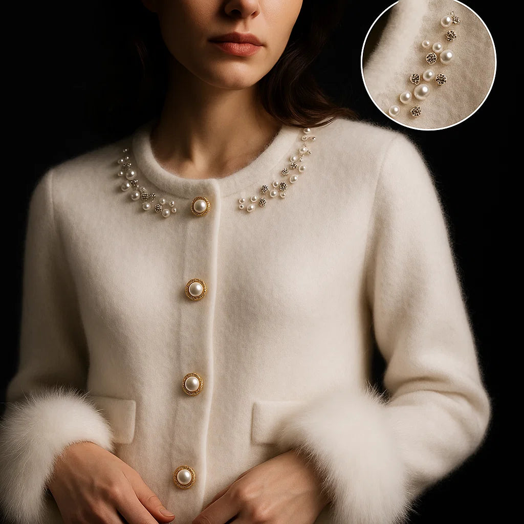 Maison Fleurisse Cashmere Cardigan