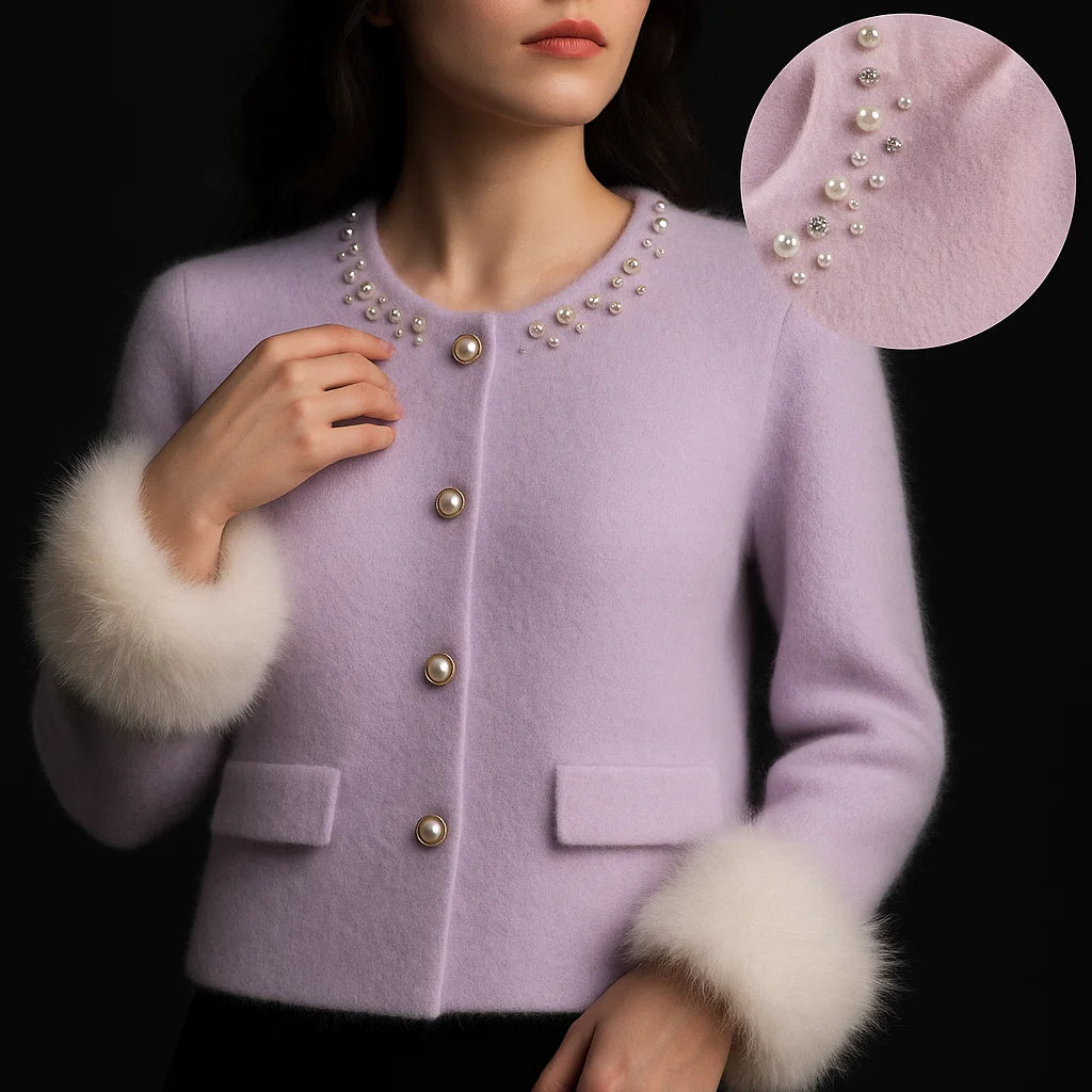 Maison Fleurisse Cashmere Cardigan