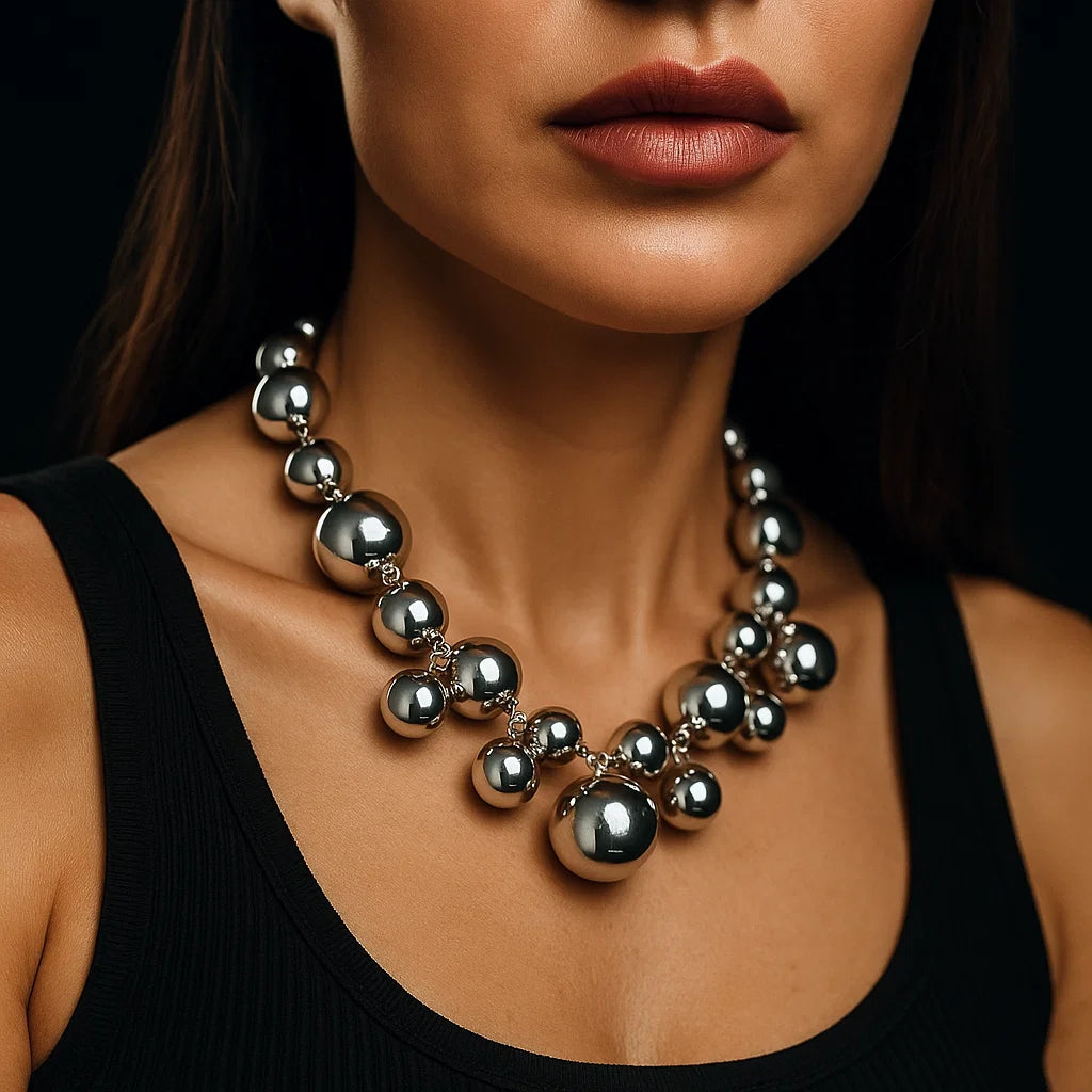 Belle Pearl Collar Necklace
