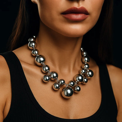 Belle Pearl Collar Necklace
