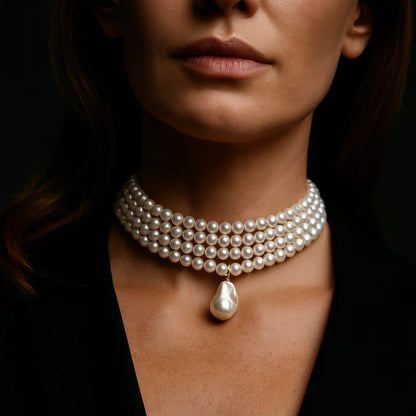 Opéra Baroque Pearl Collar