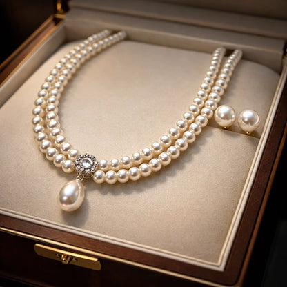 Rosalie Classic Pearl Set