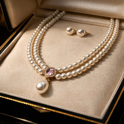 Rosalie Classic Pearl Set