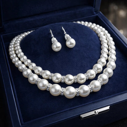 Ophelia Crown Pearl Necklace