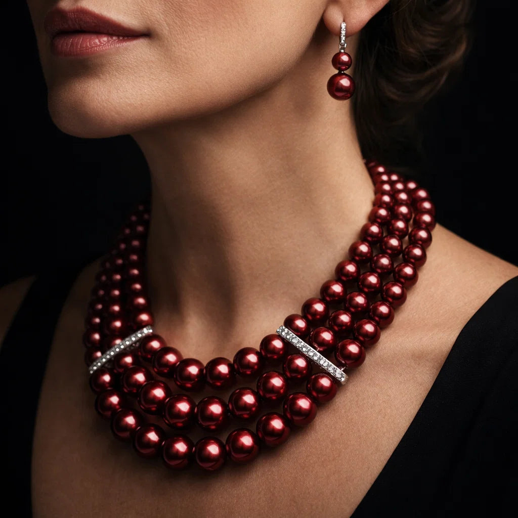 Rosalie Crown Pearl Ensemble