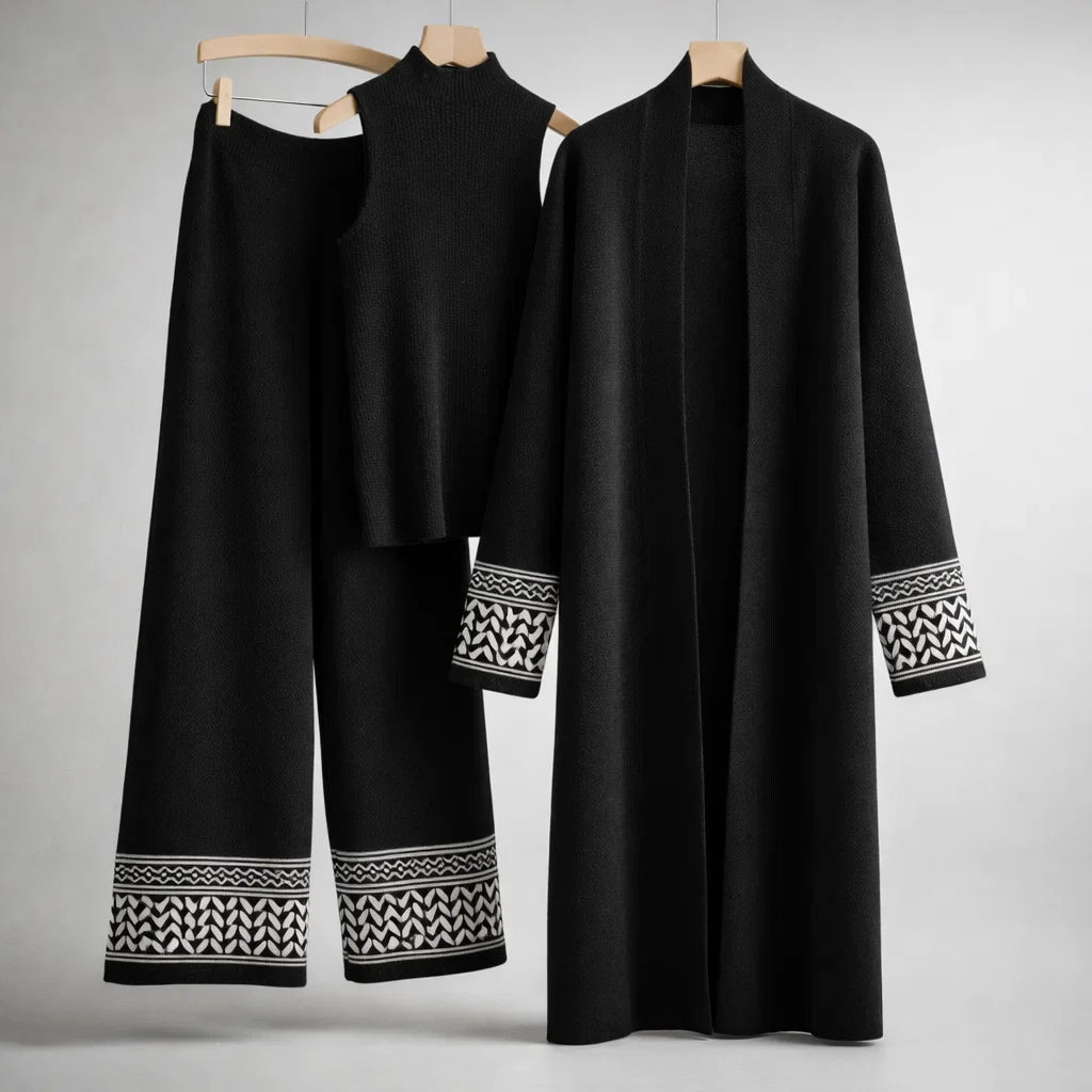 Marielle Cashmere Signature Knit Set