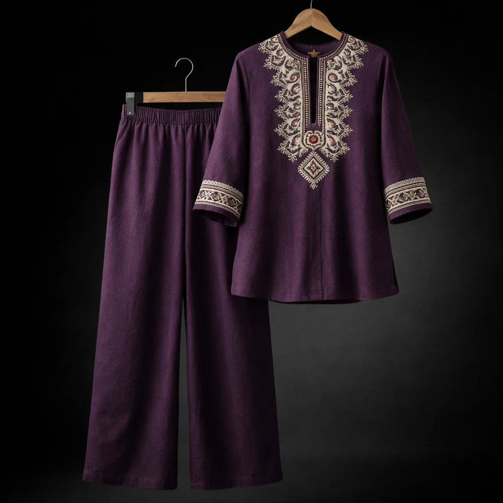 Jasmine Floral Linen Set