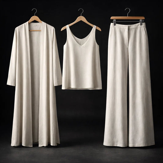 Pauline Signature Linen Knit Set