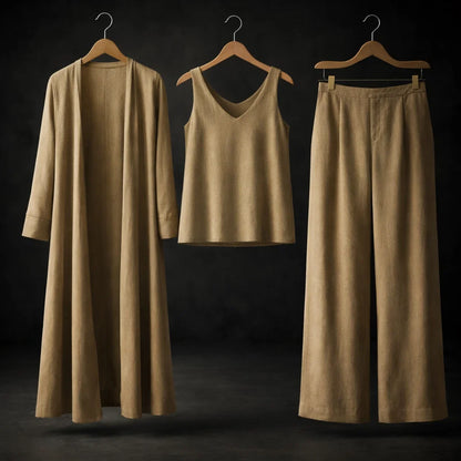 Pauline Signature Linen Knit Set